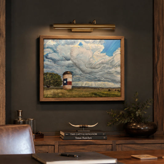 Lone Star Silo: Fine Art Print