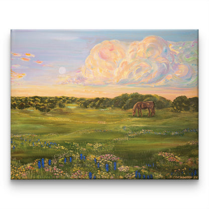 Moonlit Daydream: Original Painting